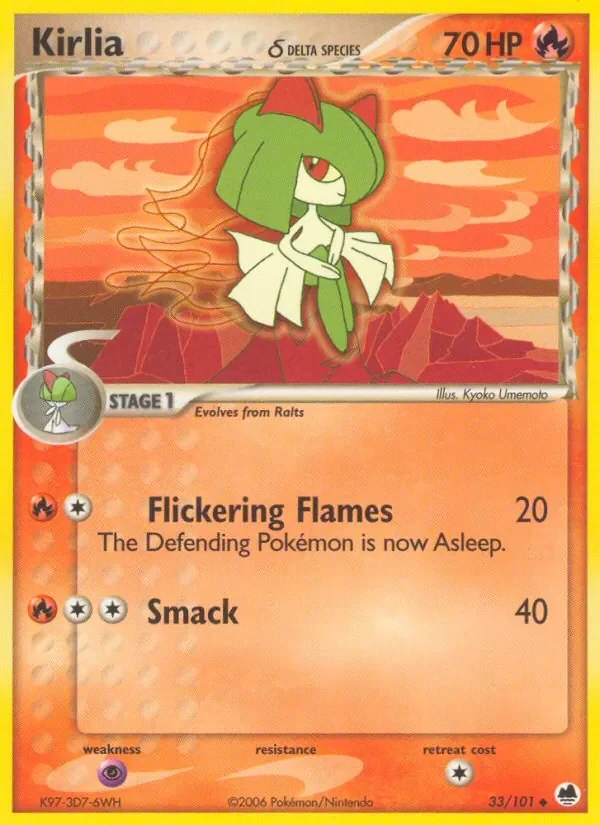 Kirlia δ - Non-holo