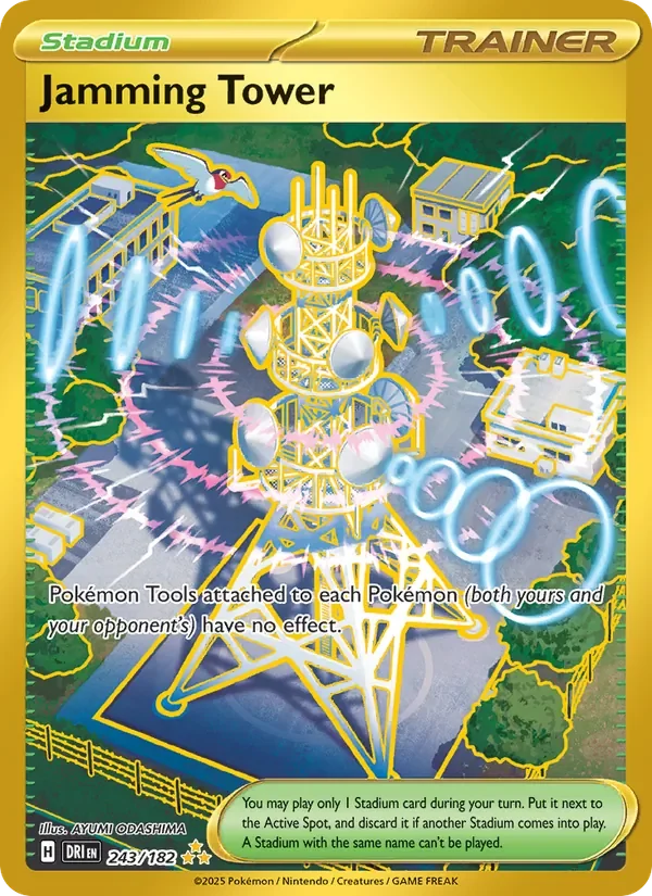 Jamming Tower - Full Art - Gold