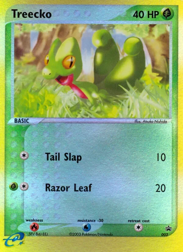 Treecko - Reverse holo