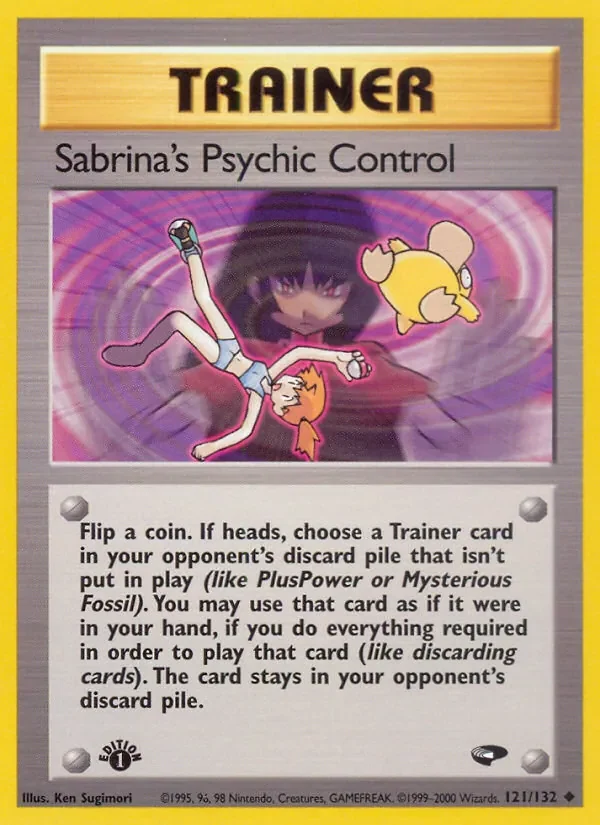 Sabrina's Psychic Control - Non-holo