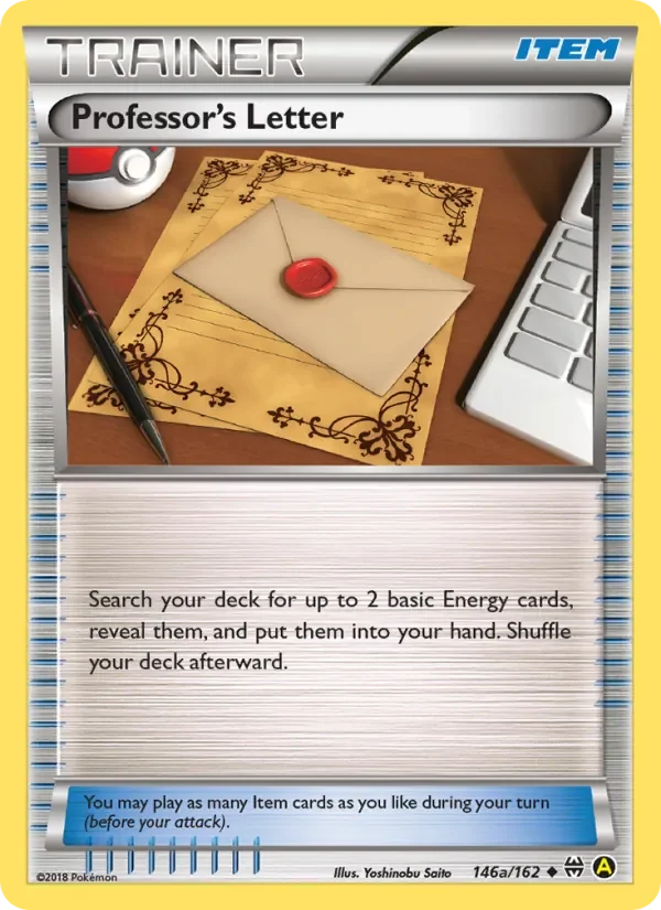 Professor's Letter - Non-holo