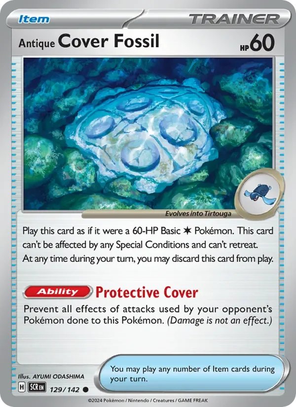 Antique Cover Fossil - Non-holo