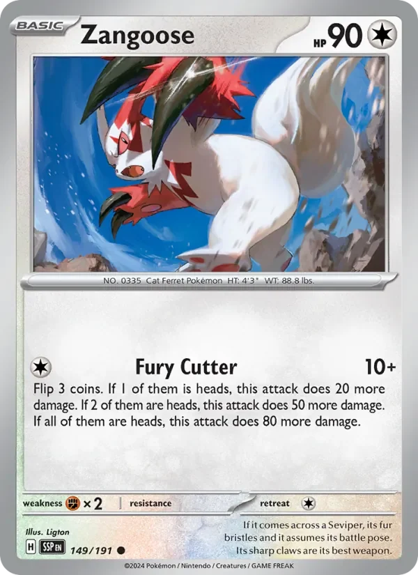 Zangoose - Non-holo