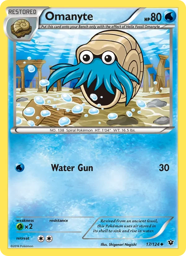 Omanyte - Non-holo