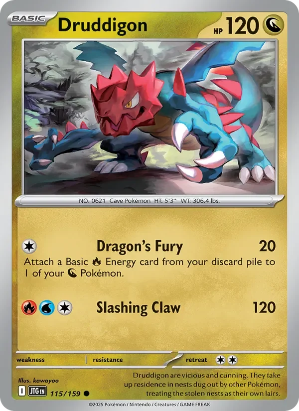 Druddigon - Non-holo