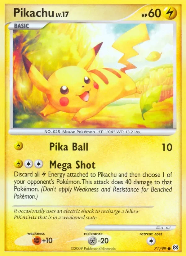Pikachu - Non-holo
