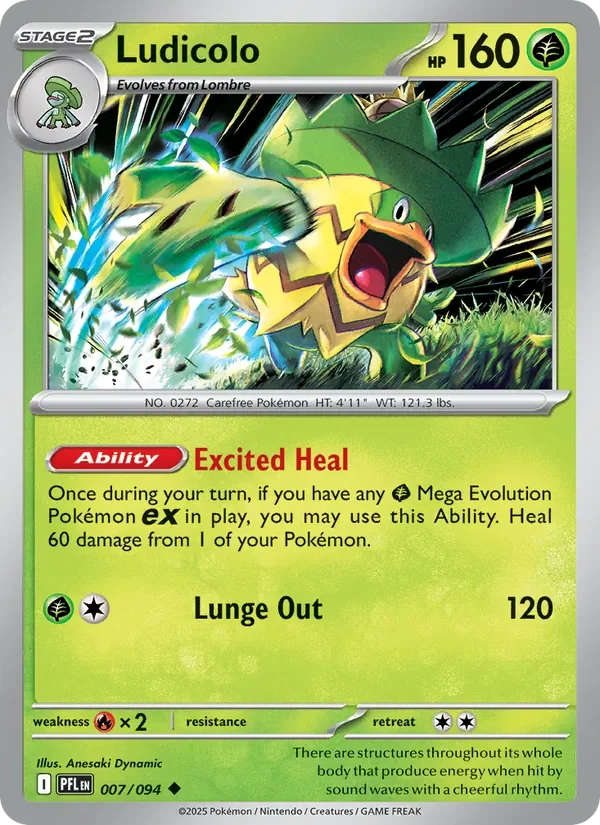 Ludicolo - Non-holo