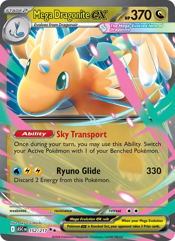 Mega Dragonite ex - Holo