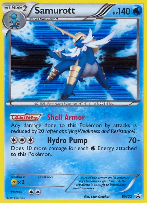 Samurott - Non-holo