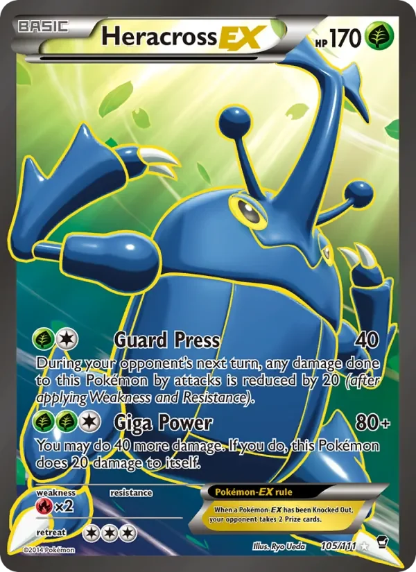 Heracross EX - Non-holo