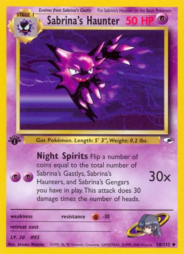 Sabrina's Haunter - Non-holo