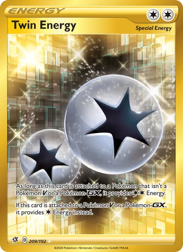 Twin Energy - Holo - Gold