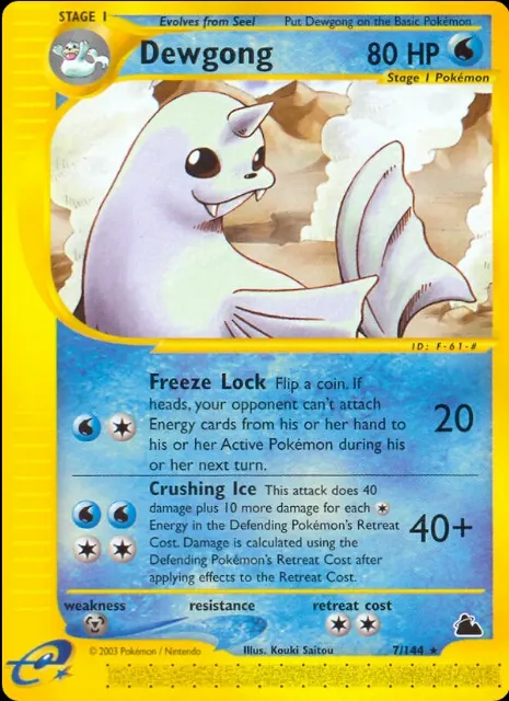 Dewgong - Holo