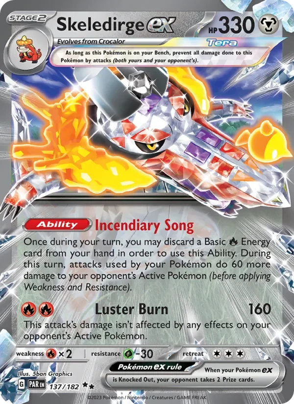 Skeledirge ex - Holo
