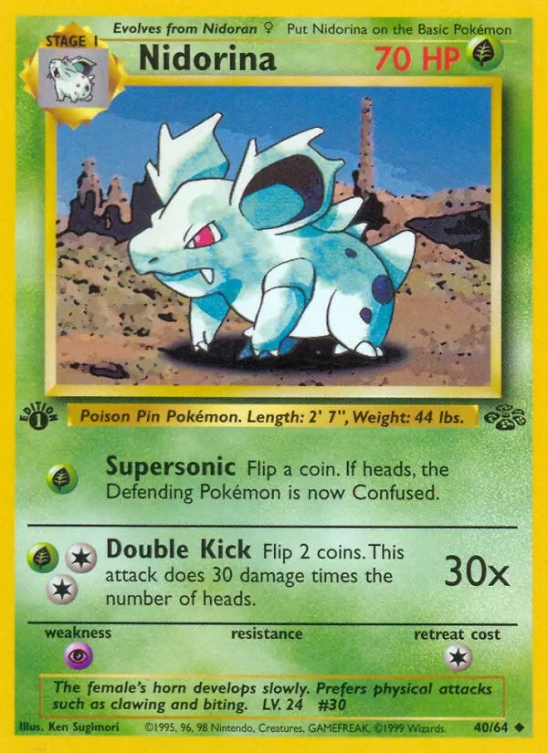 Nidorina - Non-holo