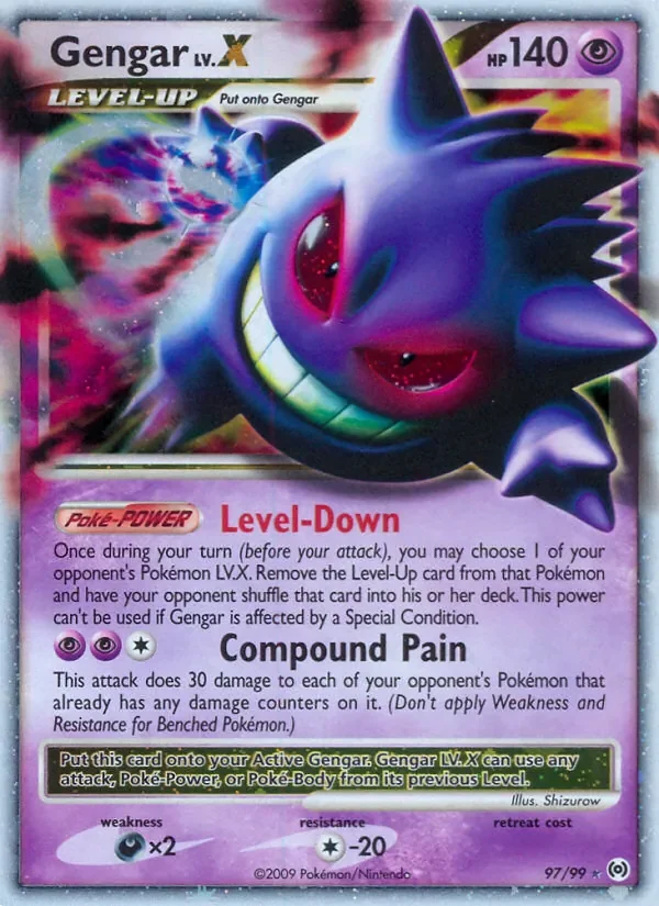 Gengar LV.X - Holo