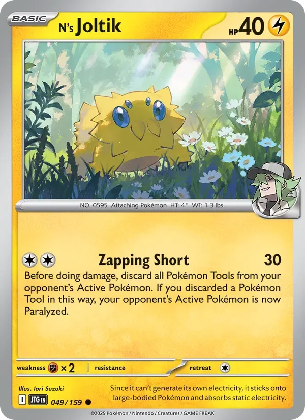 N's Joltik - Non-holo