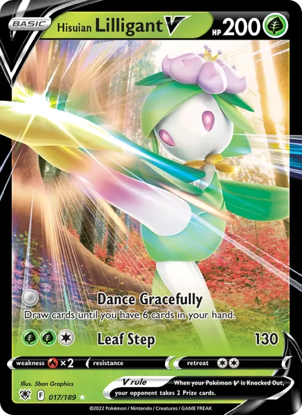 Hisuian Lilligant V - Holo