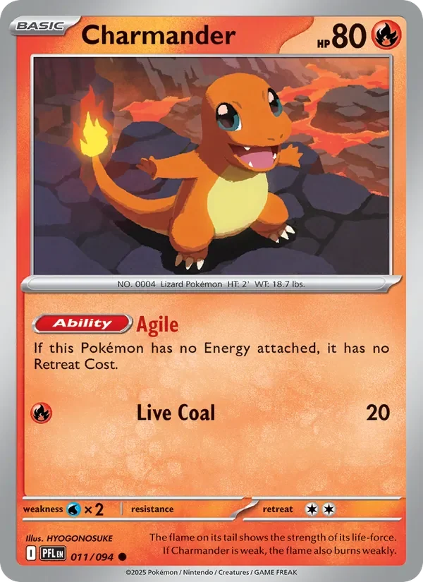 Charmander - Non-holo