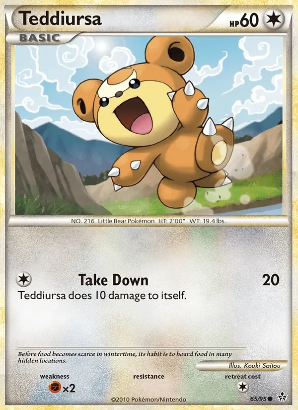 Teddiursa - Non-holo