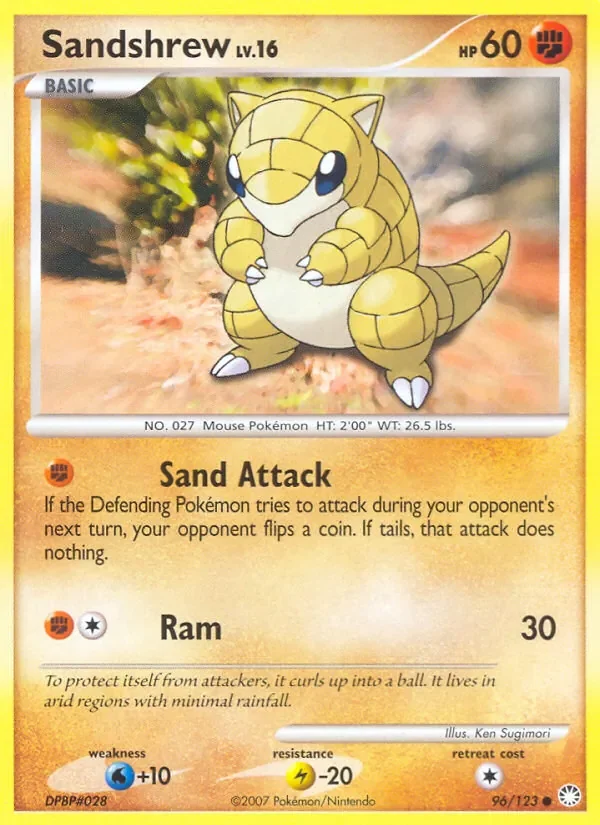 Sandshrew - Non-holo