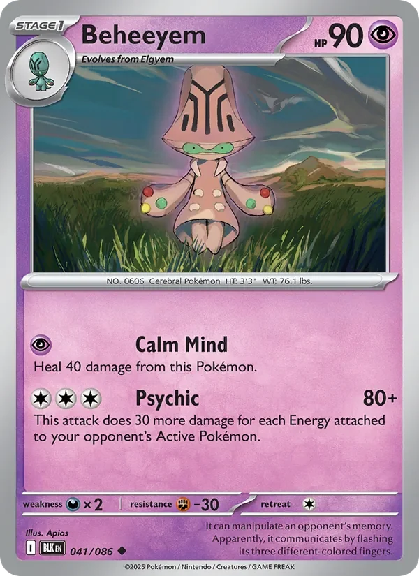 Beheeyem - Non-holo