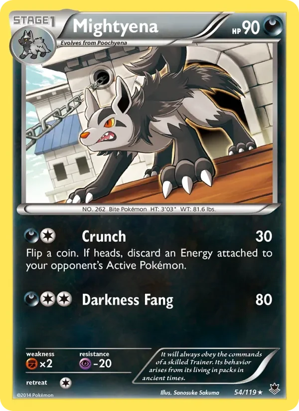 Mightyena - Non-holo