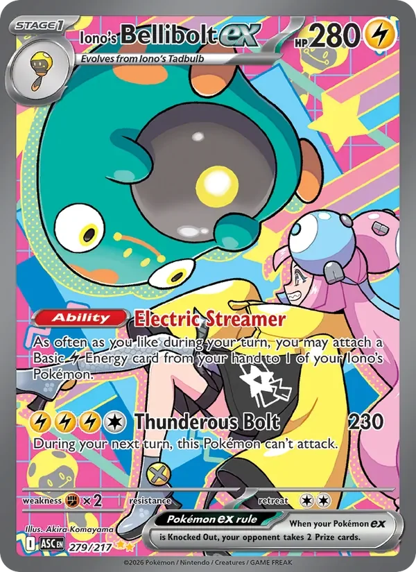Iono's Bellibolt ex - Full Art