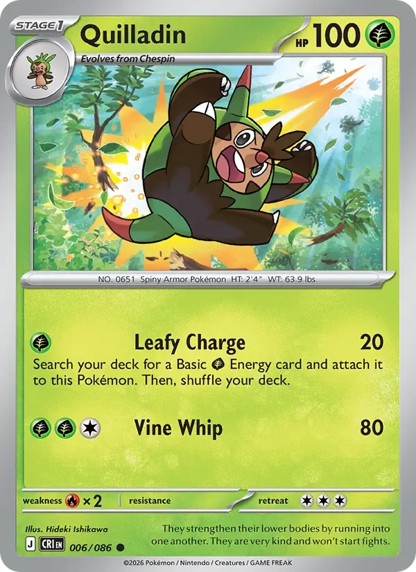 Quilladin - Non-holo