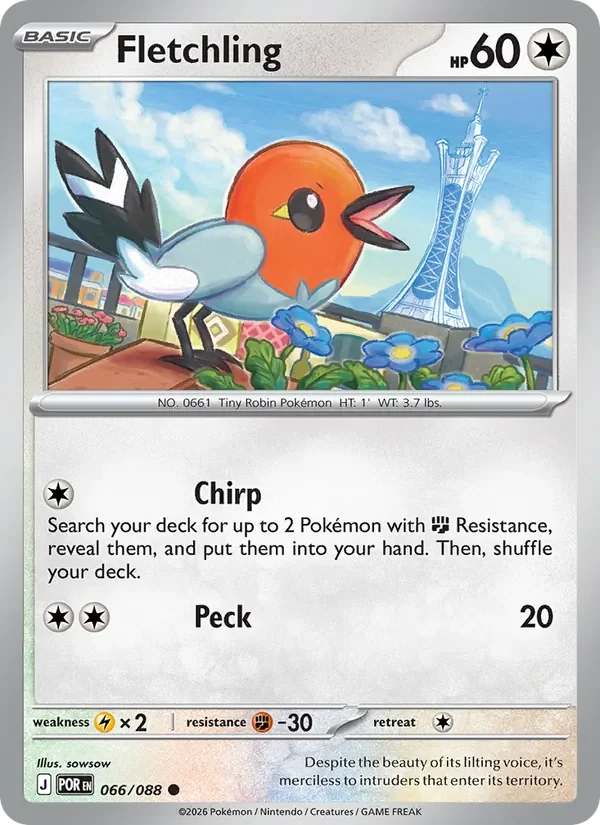 Fletchling - Non-holo