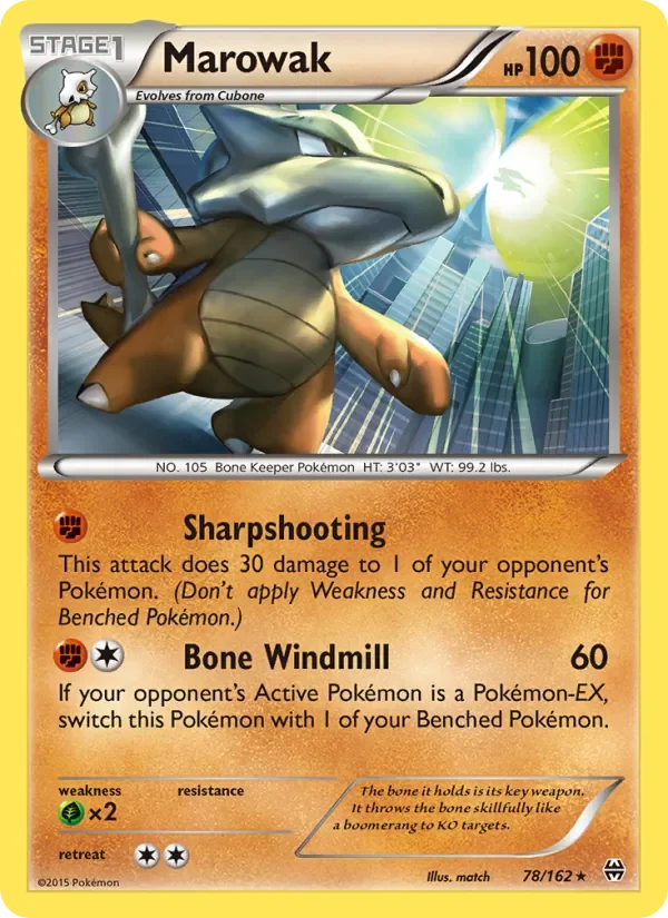 Marowak - Non-holo