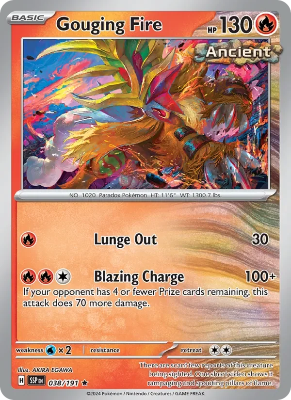Gouging Fire - Non-holo