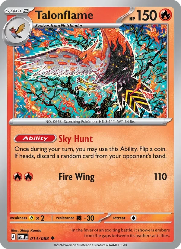 Talonflame - Non-holo
