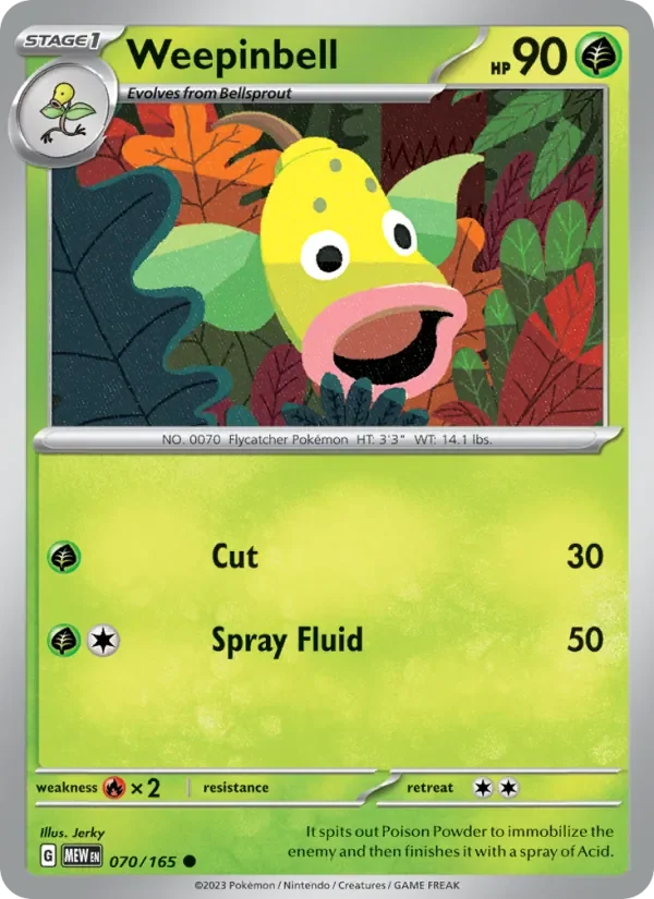 Weepinbell - Non-holo