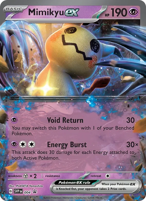 Mimikyu ex - Holo