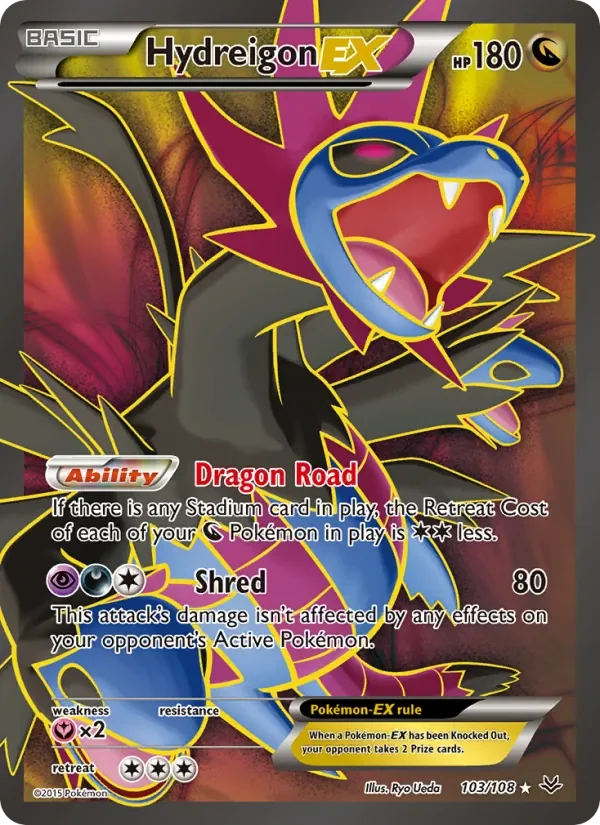 Hydreigon EX - Non-holo