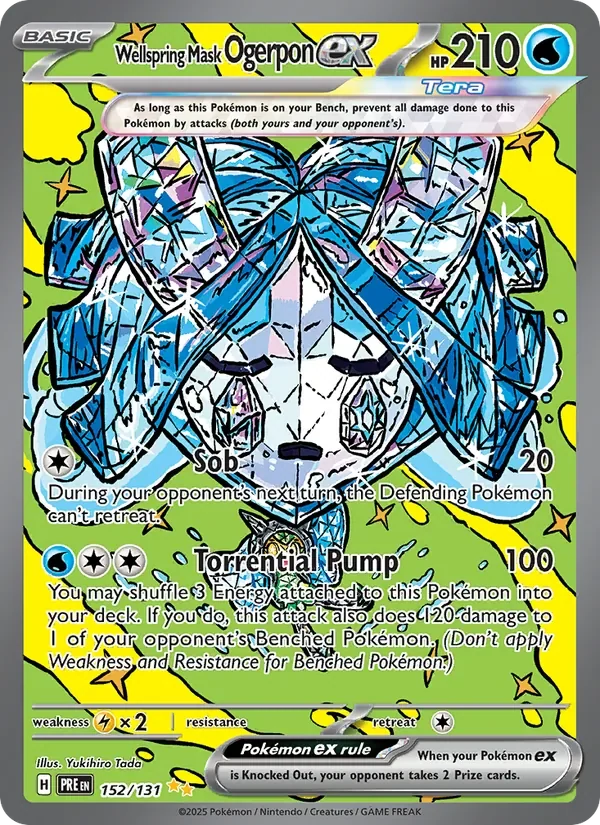 Wellspring Mask Ogerpon ex - Full Art