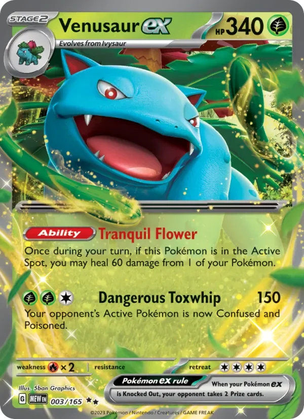 Venusaur ex - Holo