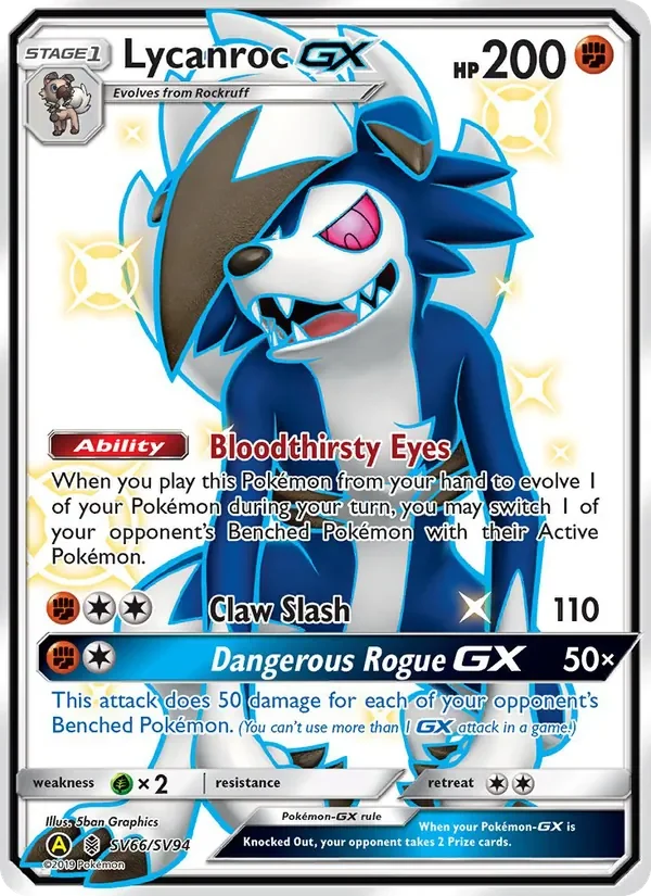 Lycanroc-GX - Non-holo