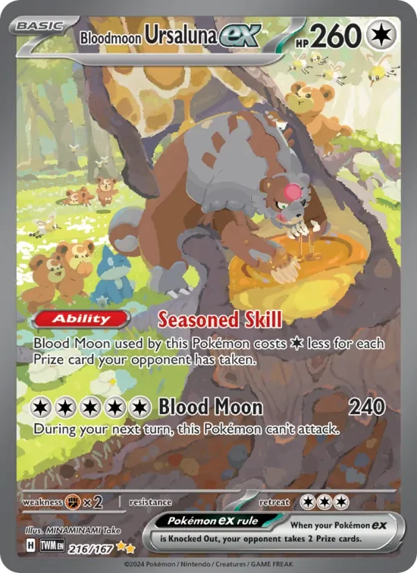 Bloodmoon Ursaluna ex - Full Art