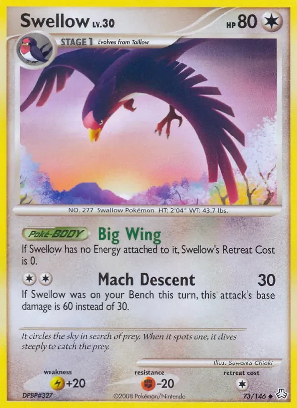 Swellow - Non-holo