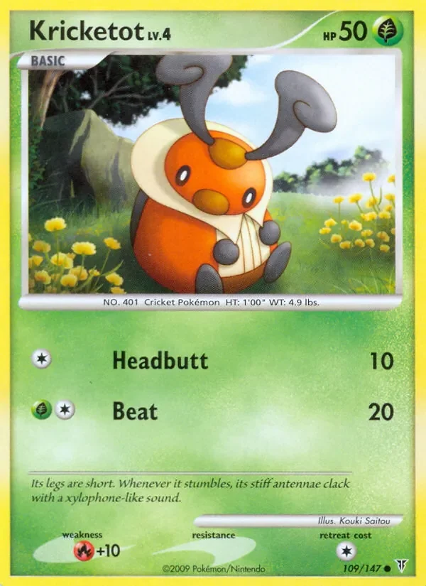 Kricketot - Non-holo