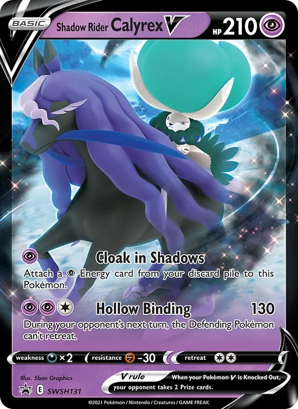 Shadow Rider Calyrex V - Holo