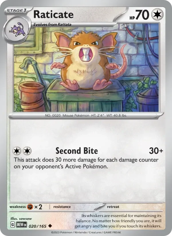 Raticate - Non-holo