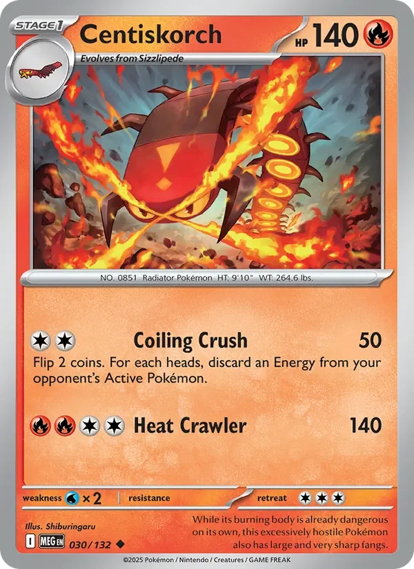 Centiskorch - Non-holo