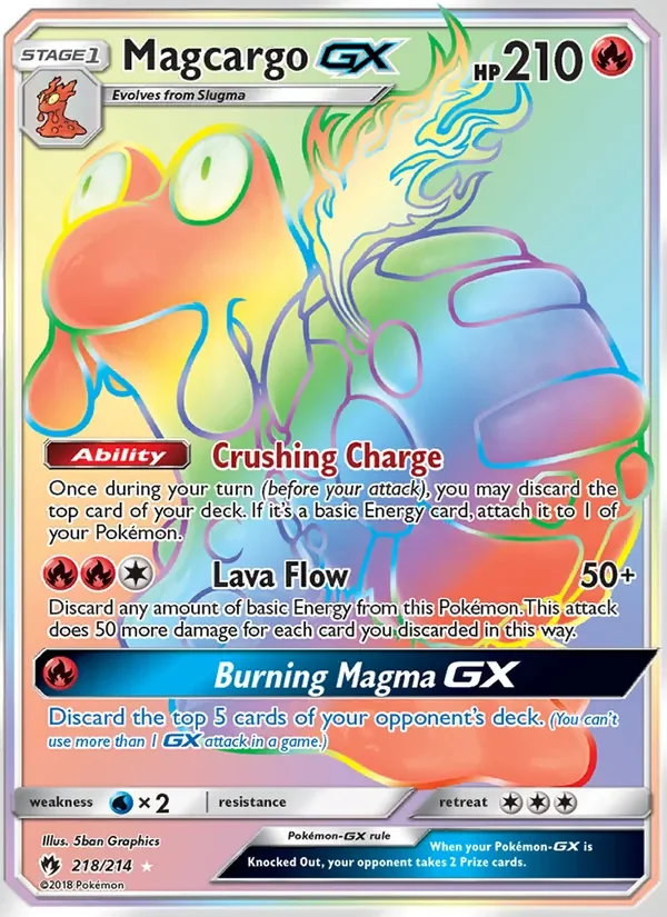 Magcargo GX - Non-holo