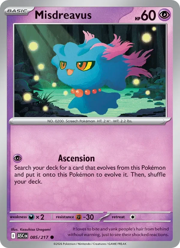 Misdreavus - Non-holo