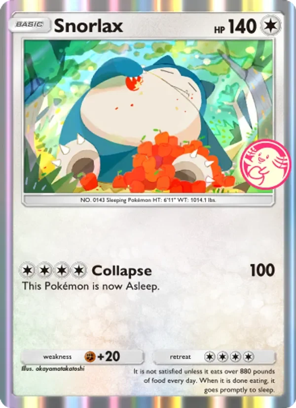 Snorlax - Non-holo