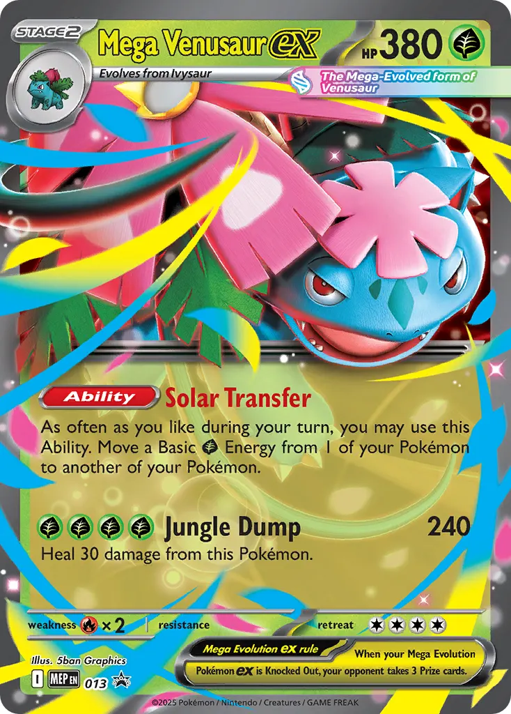 Mega Venusaur ex - Holo