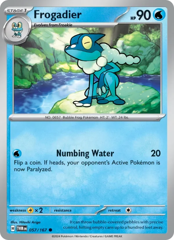 Frogadier - Non-holo